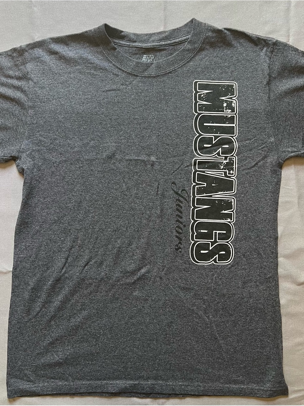 J. America Gray Mustangs Short Sleeve Graphic Tee